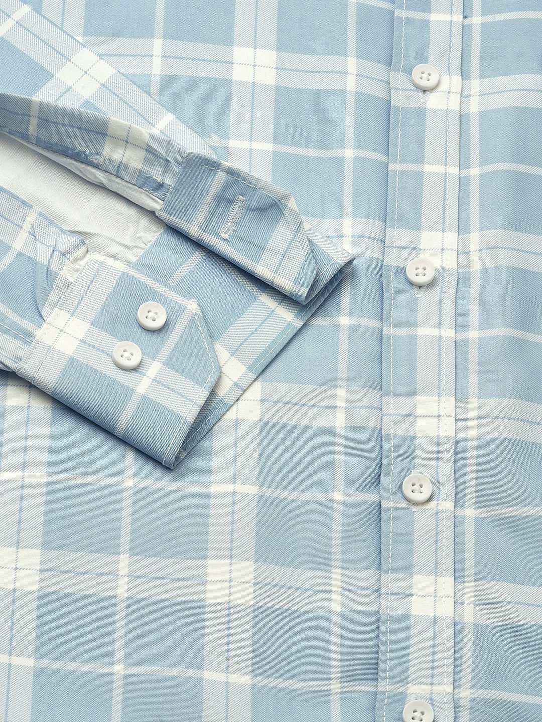 Light Cotton Checked Shirt for Men