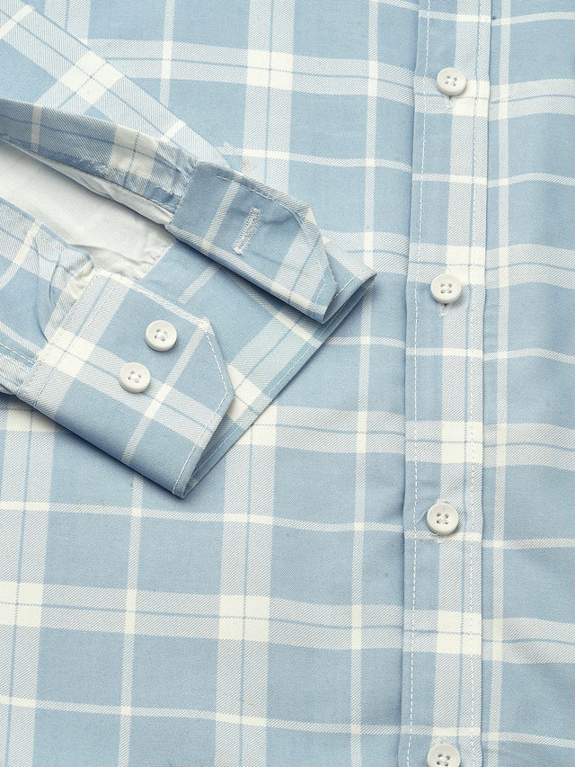 Light Cotton Checked Shirt for Men