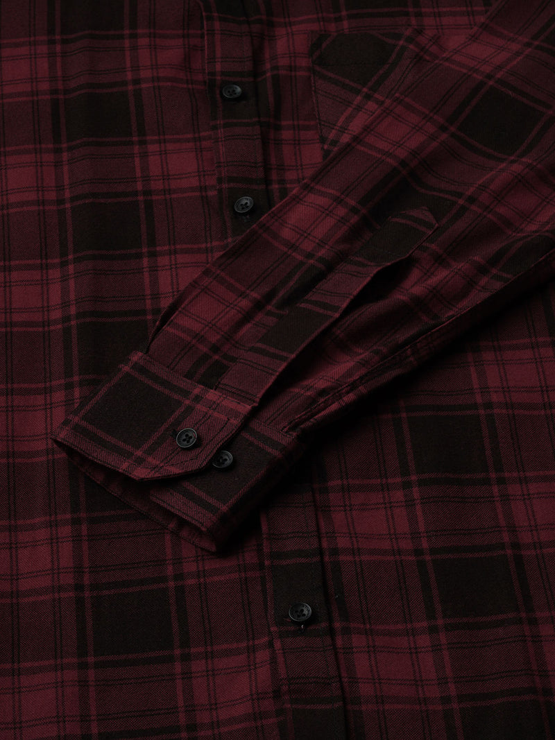 Nautical Checked Cotton Shirt for Men 9