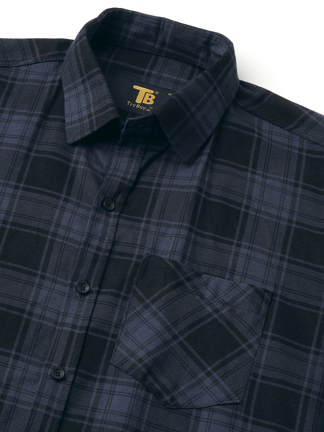 Intrepid Cotton Checked Shirt for Men