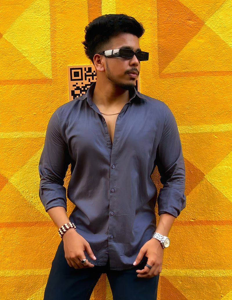 Eccentrico Metal Grey Men's Shirt 3