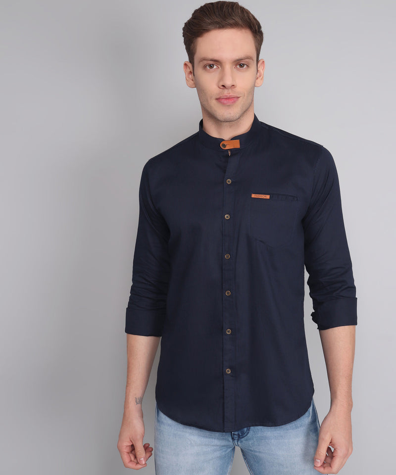 Navy Lee Casual Shirt for Men 6