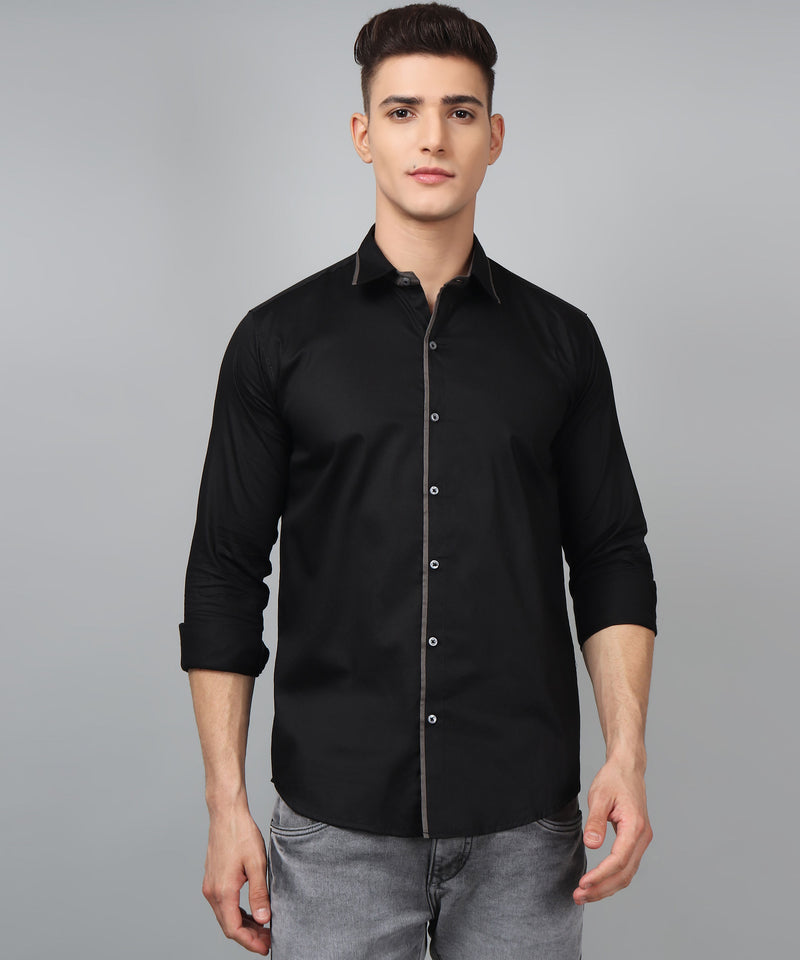 Cardo PartyWear ಕಪ್ಪು ಶರ್ಟ್ 2