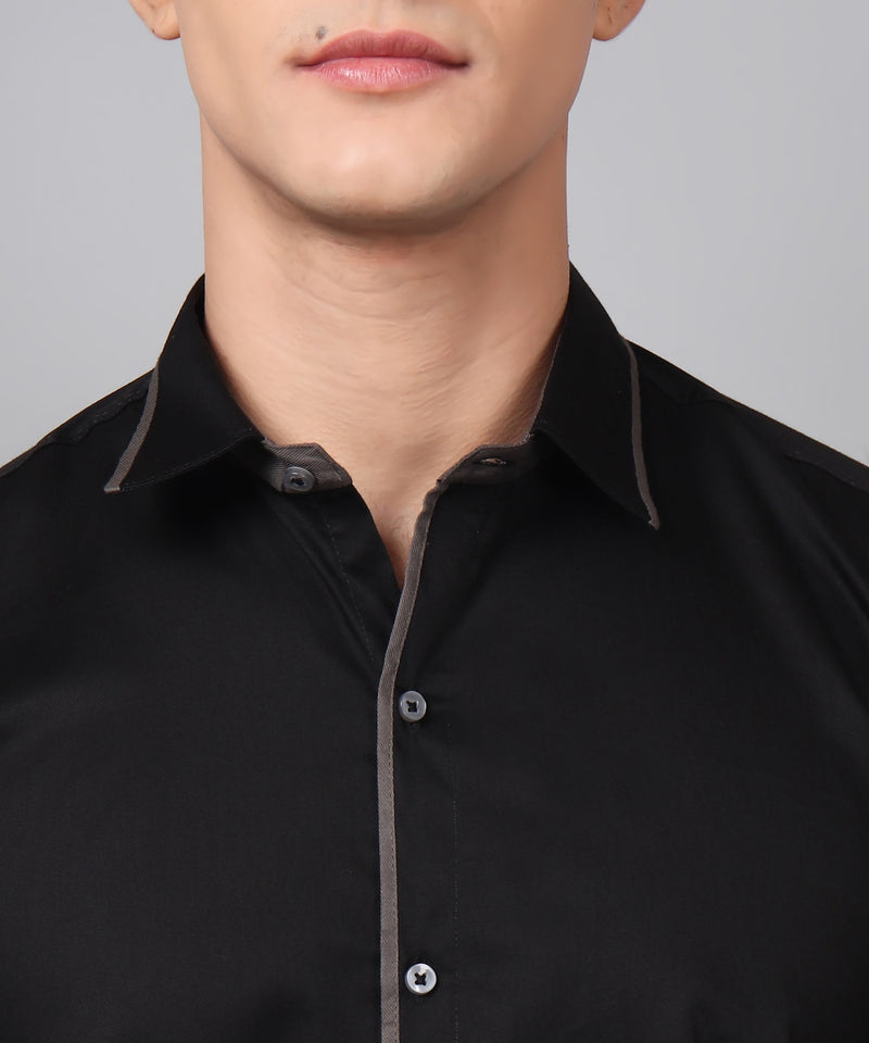 Cardo PartyWear ಕಪ್ಪು ಶರ್ಟ್ 3