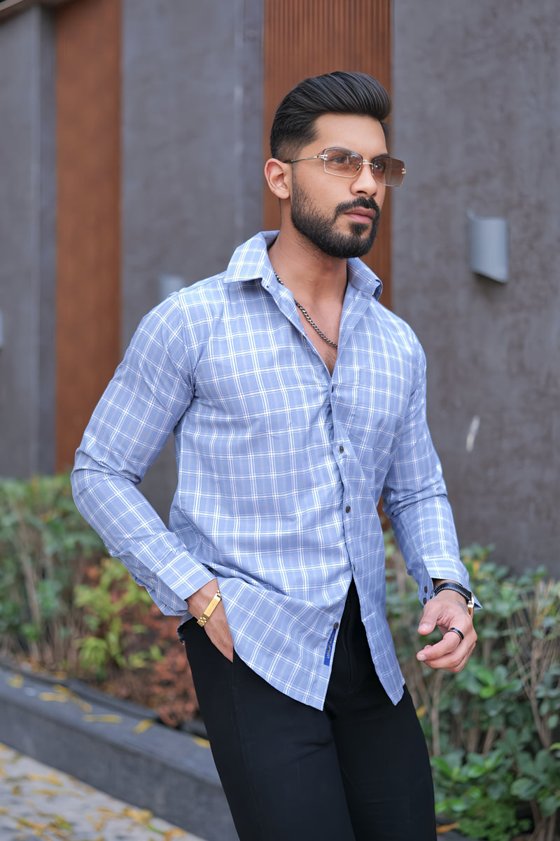 VOZIA Checked Men's Shirt 7
