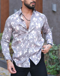 VOZIA Couk Floral Printed Shirt for Men