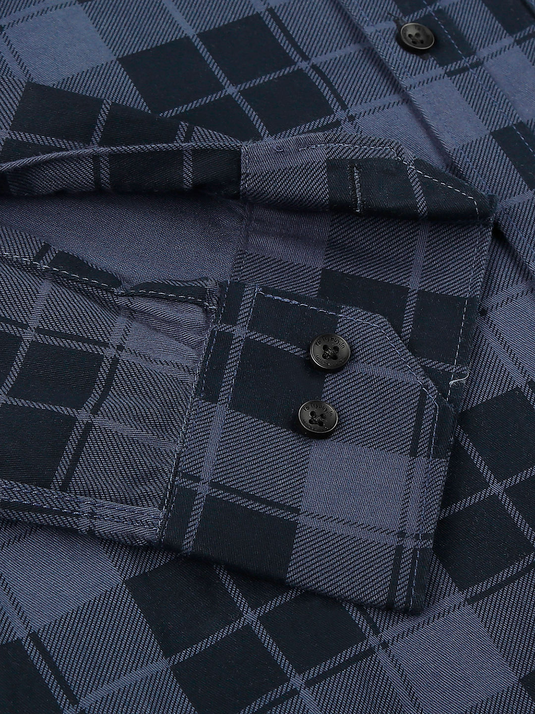 Tartan Checked Cotton Shirt for Men