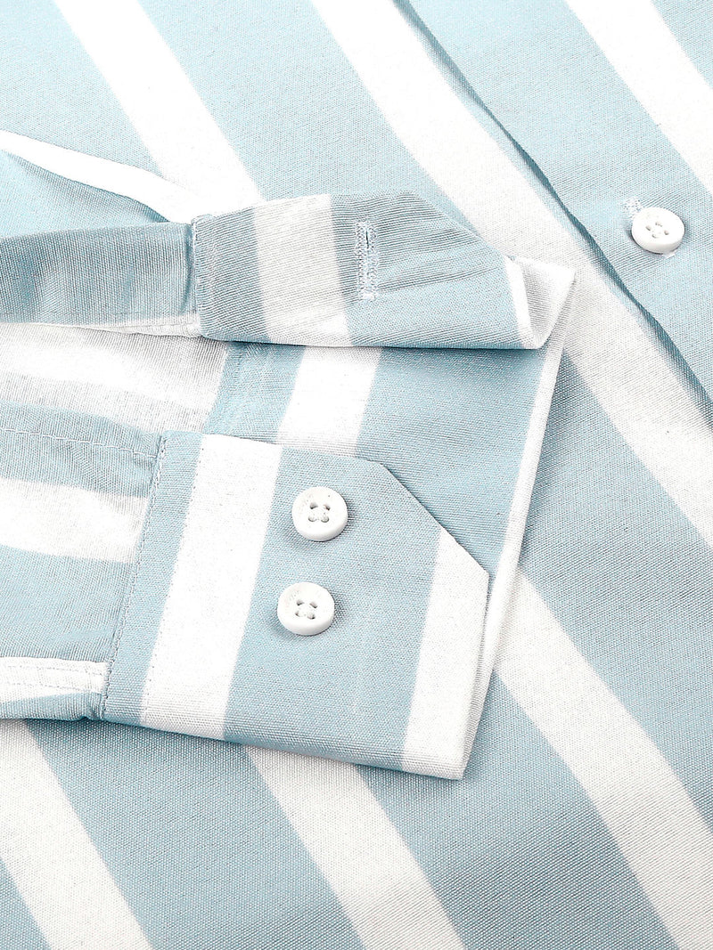 Truro Striped Cotton Blend Shirt for Men 5