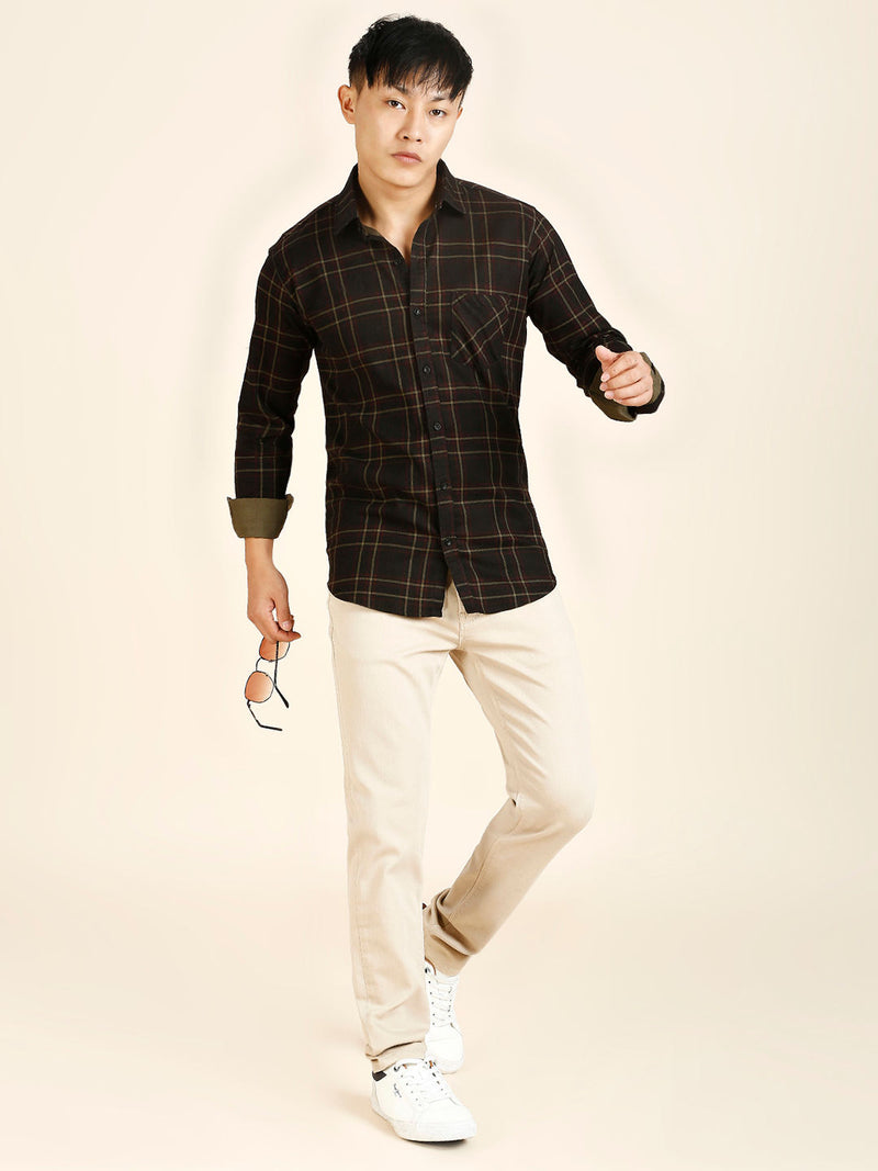Radiant Checked Cotton Shirt for Men 6