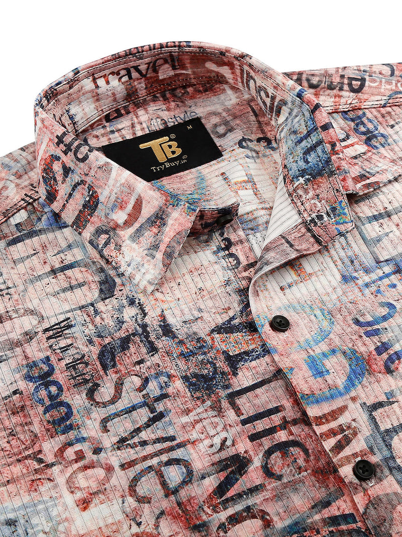 Krakow Cotton Blend Printed Shirt for Men 4