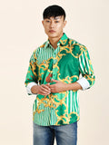 Pushpa 2 Abstract Printed Men's Shirt - TB_402