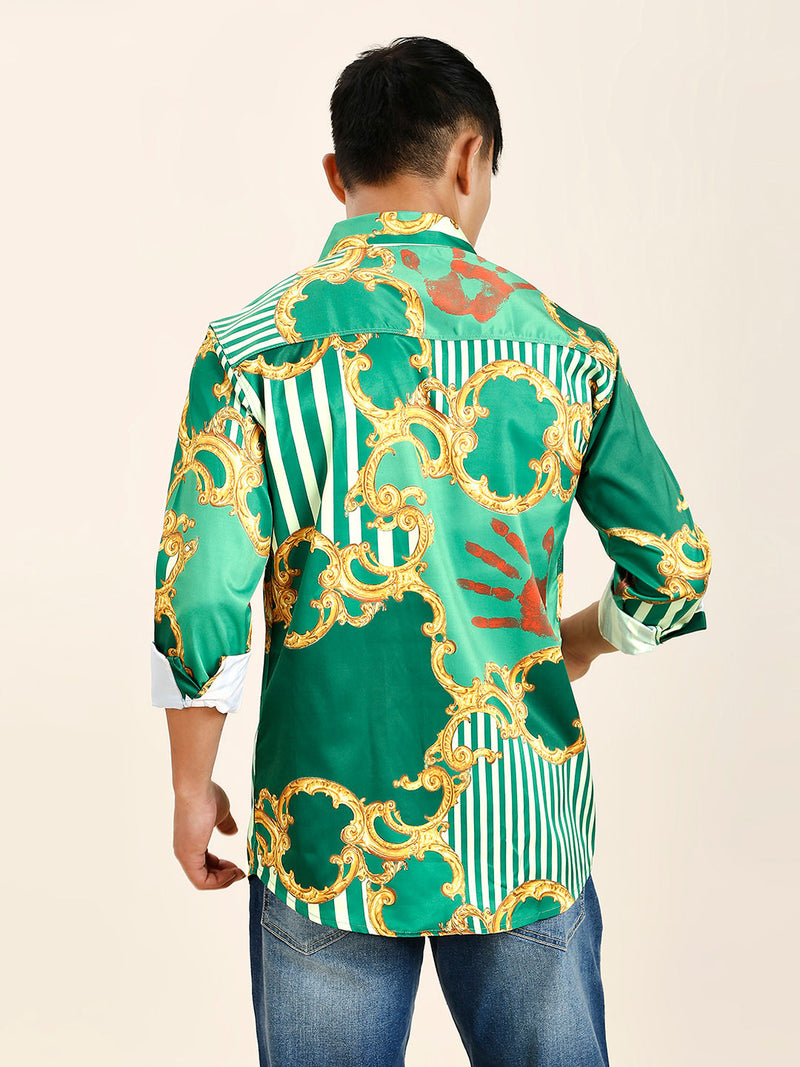 Pushpa 2 Abstract Printed Men's Shirt - TB_402 7
