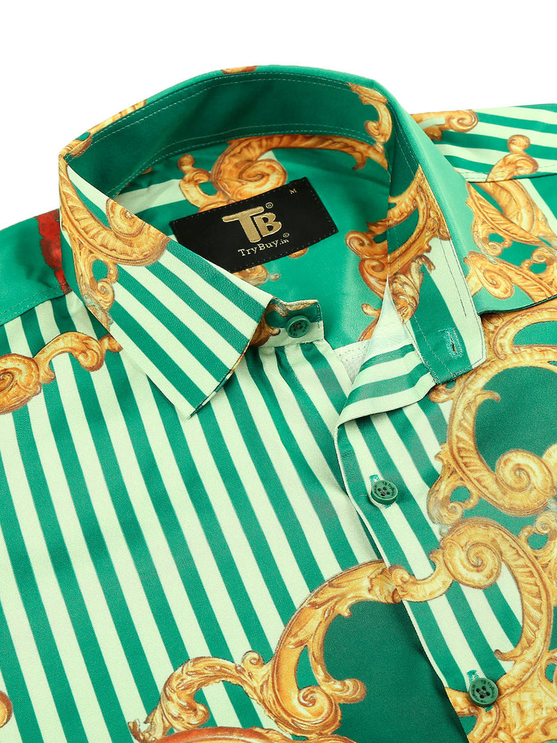 Pushpa 2 Abstract Printed Men's Shirt - TB_402 3