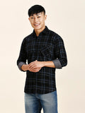 True Cotton Checked Shirt for Men