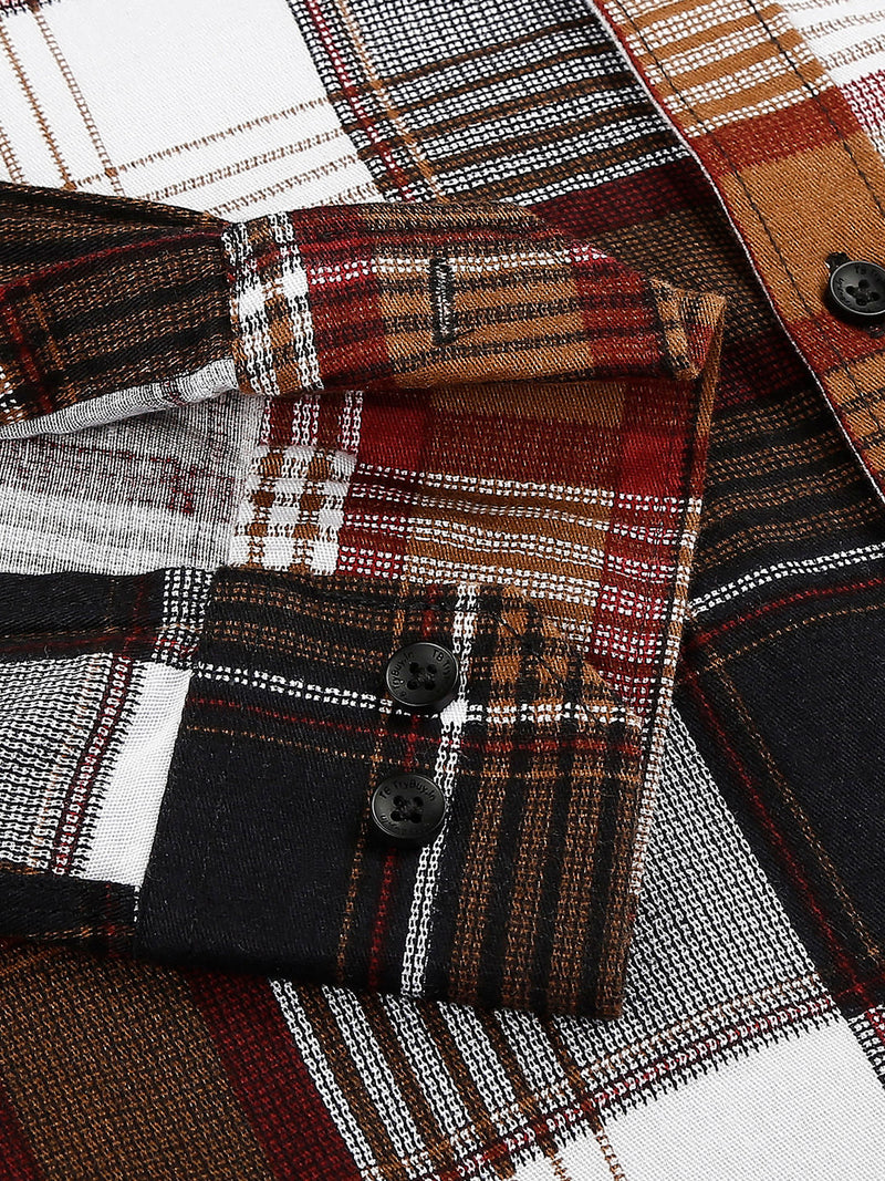 Creo Checked Cotton Shirt for Men 4