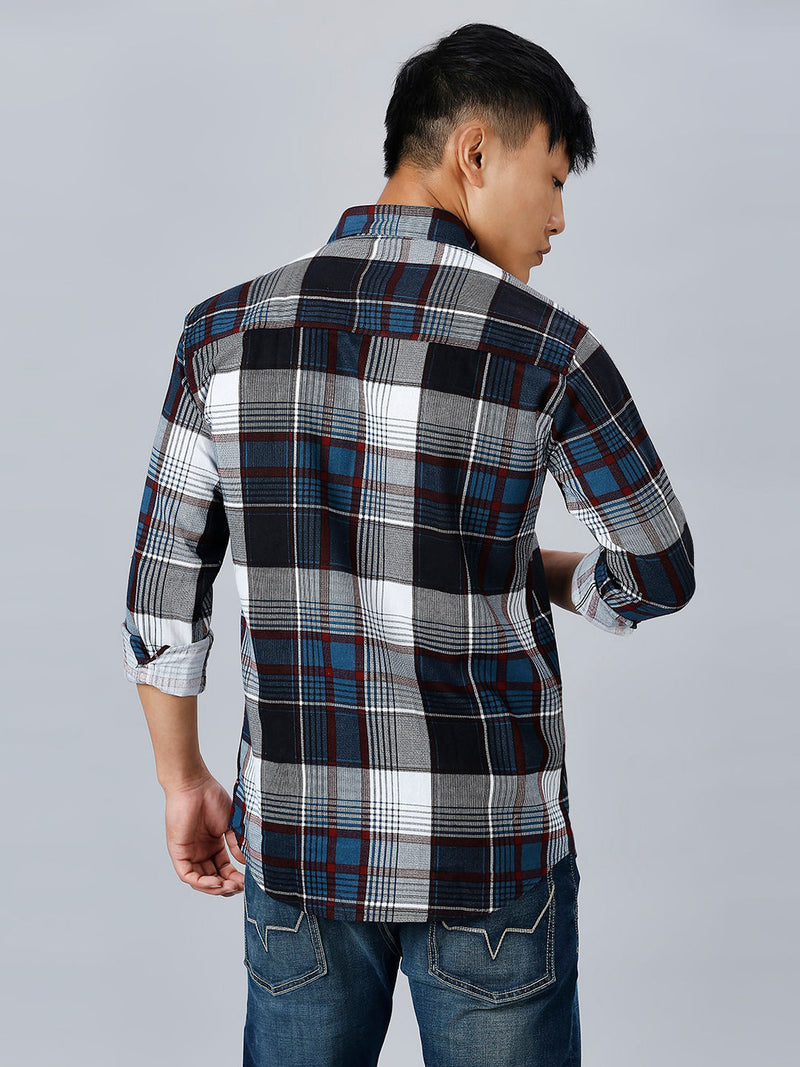 Miami Cotton Checked Shirt for Men 9