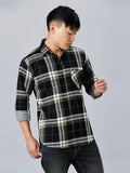 Zudiq Cotton Checked Shirt for Men