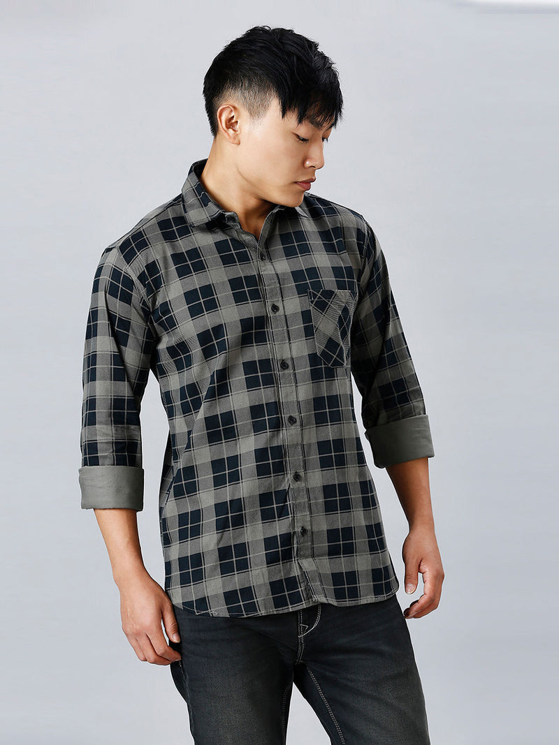 Tucson Cotton Checked Shirt for Men 6