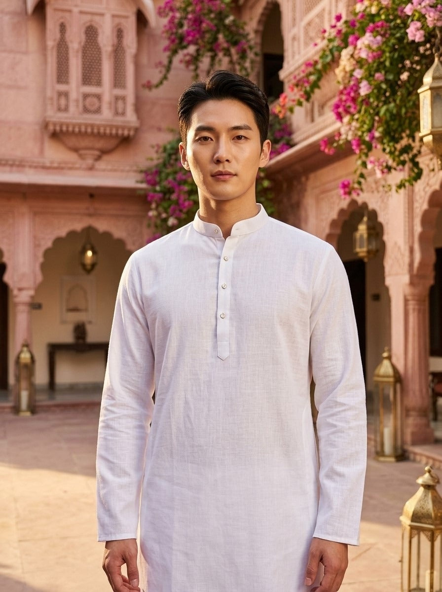 TRYBUY.IN TB_21161 white kurta pyjama set 2