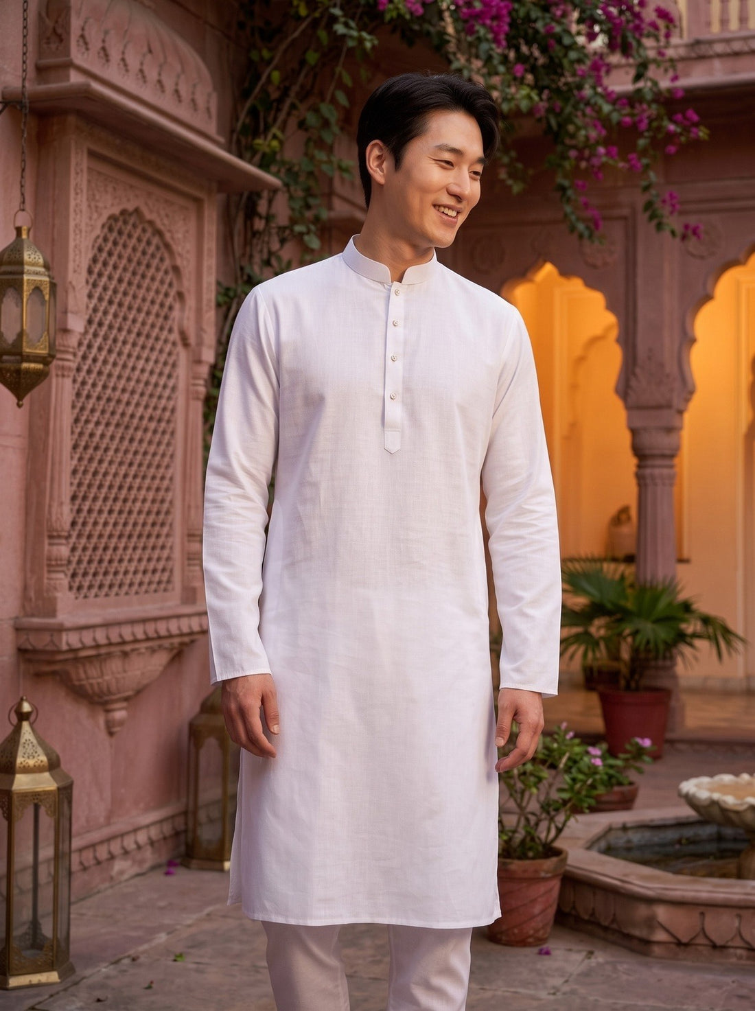 TRYBUY.IN TB_21161 white kurta pyjama set 5