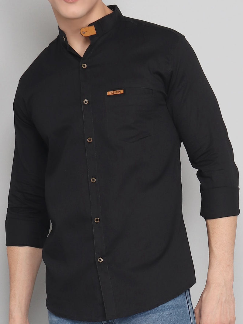 কালো Lee Casual পুরুষদের শার্ট 1