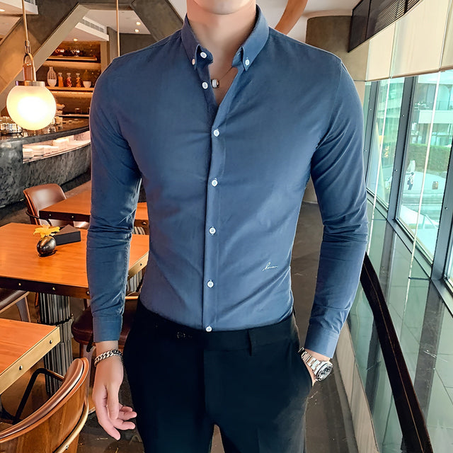 New Blue Men's Shirt