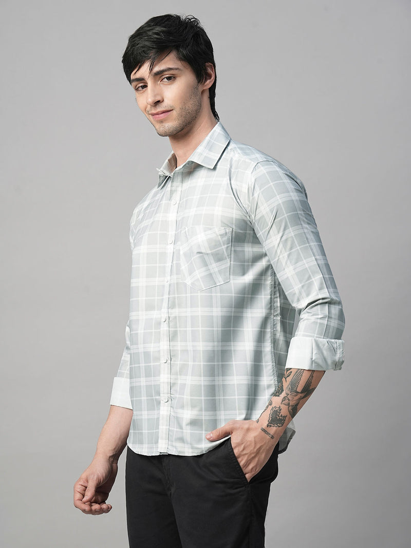 Capture Cotton Checked Shirt for Men 4