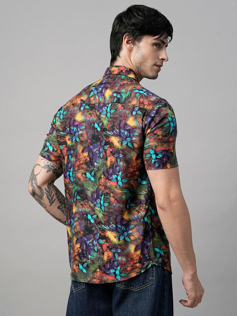 Occitanie Abstract Printed Shirts for Men 8