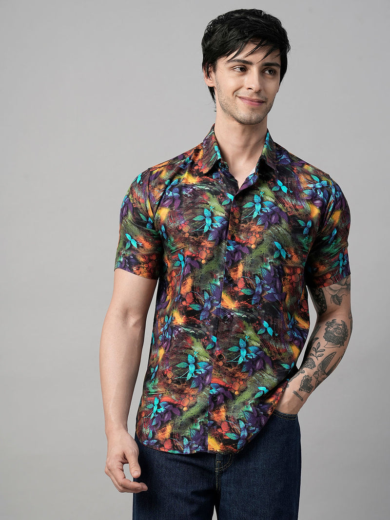 Occitanie Abstract Printed Shirts for Men 1