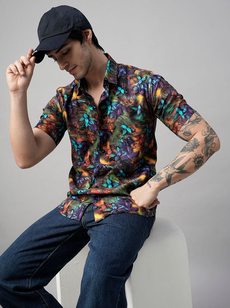 Occitanie Abstract Printed Shirts for Men 3