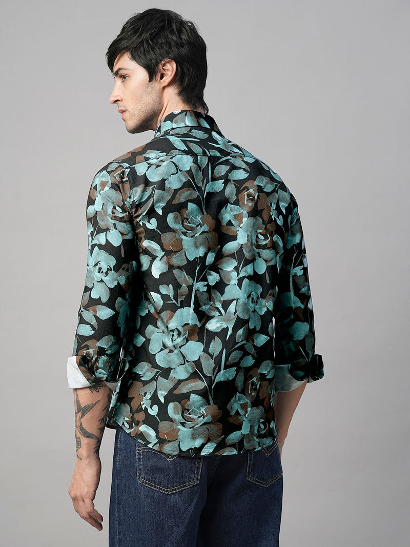 Barletta Abstract Printed Shirts for Men 8