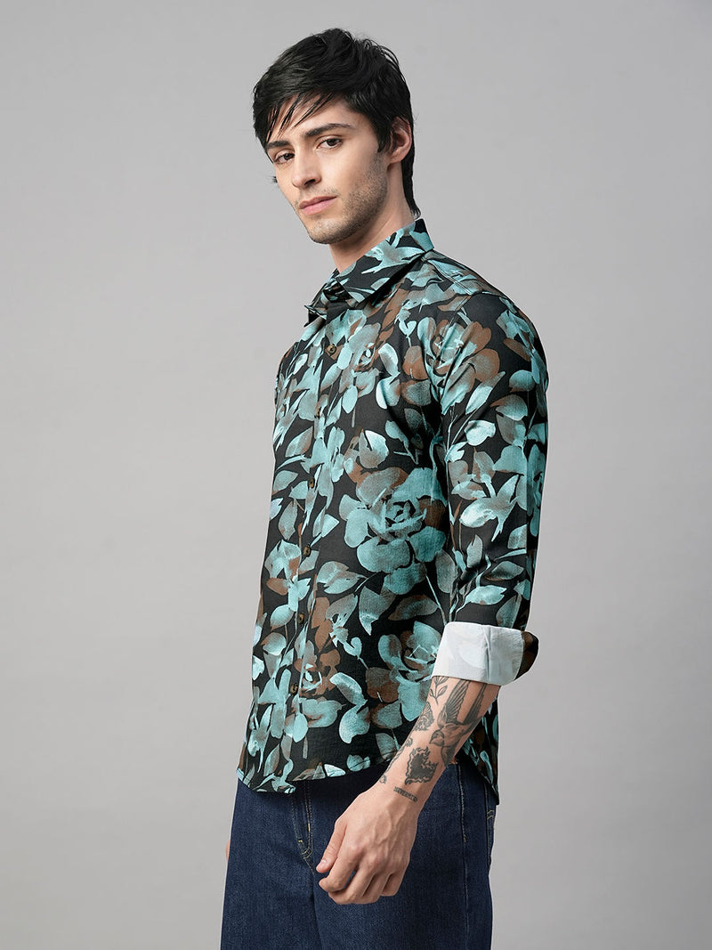 Barletta Abstract Printed Shirts for Men 4