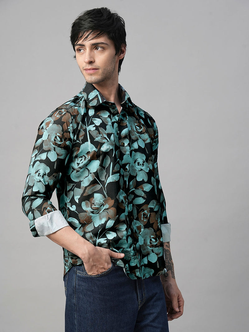 Barletta Abstract Printed Shirts for Men 5