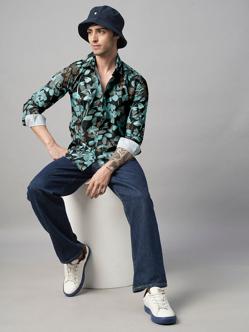 Barletta Abstract Printed Shirts for Men 6