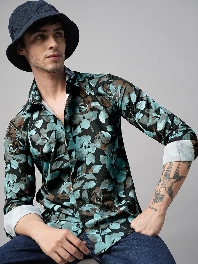 Barletta Abstract Printed Shirts for Men 1