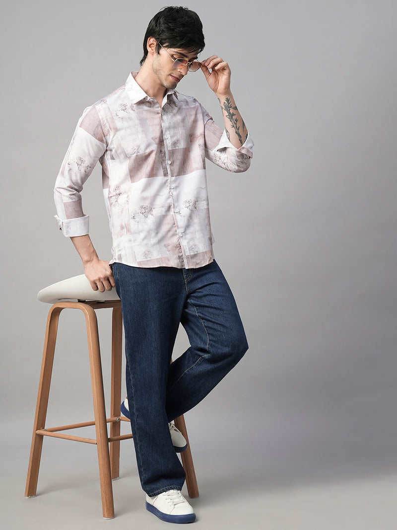 Messina Abstract Printed Shirts for Men 6