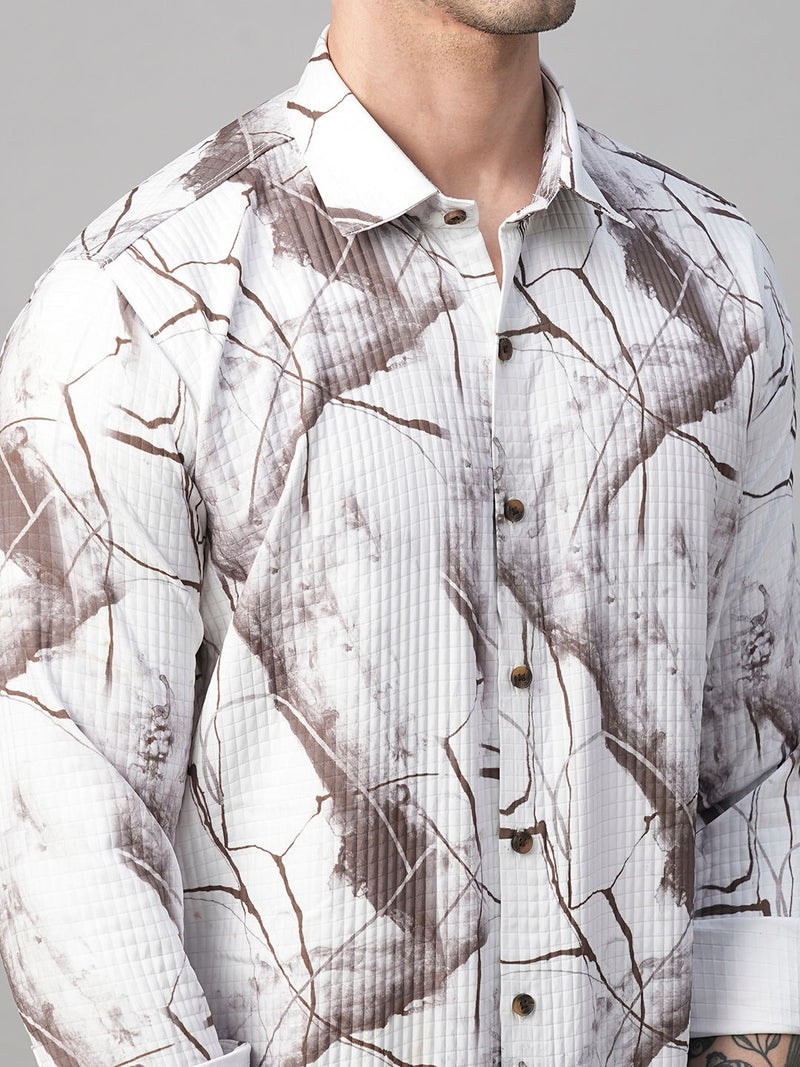 Croix Abstract Printed Shirts for Men 6