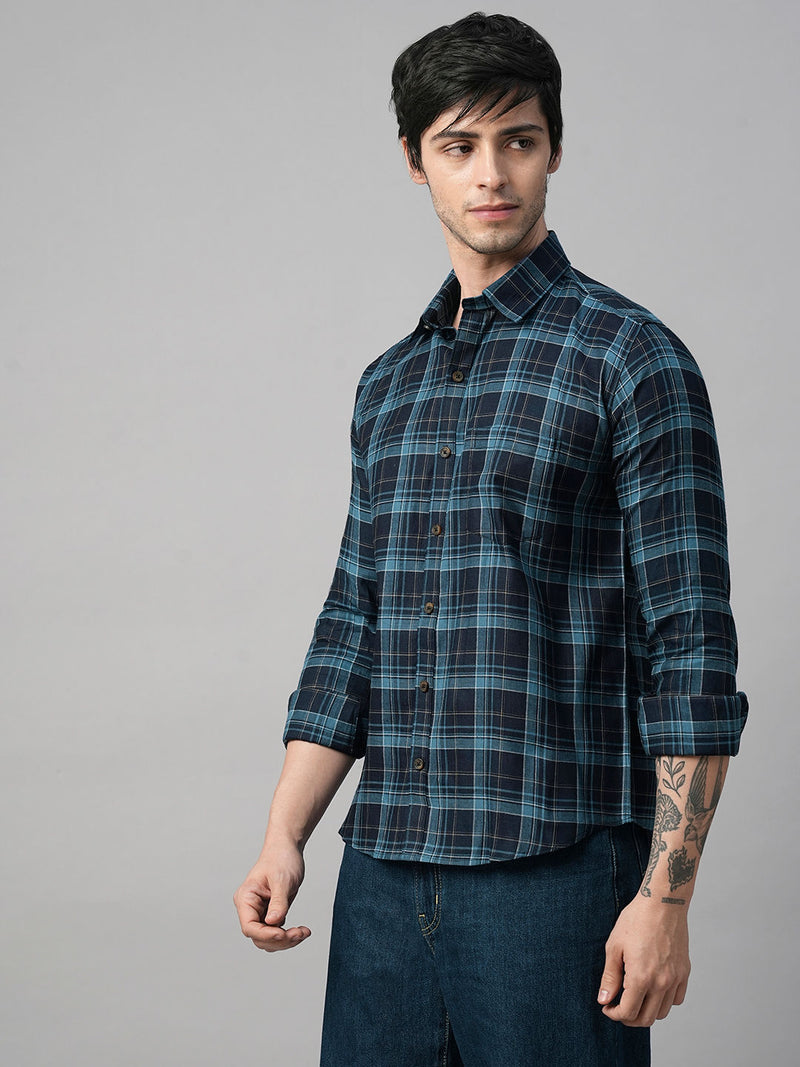 Jackim Cotton Checked Shirt for Men 4