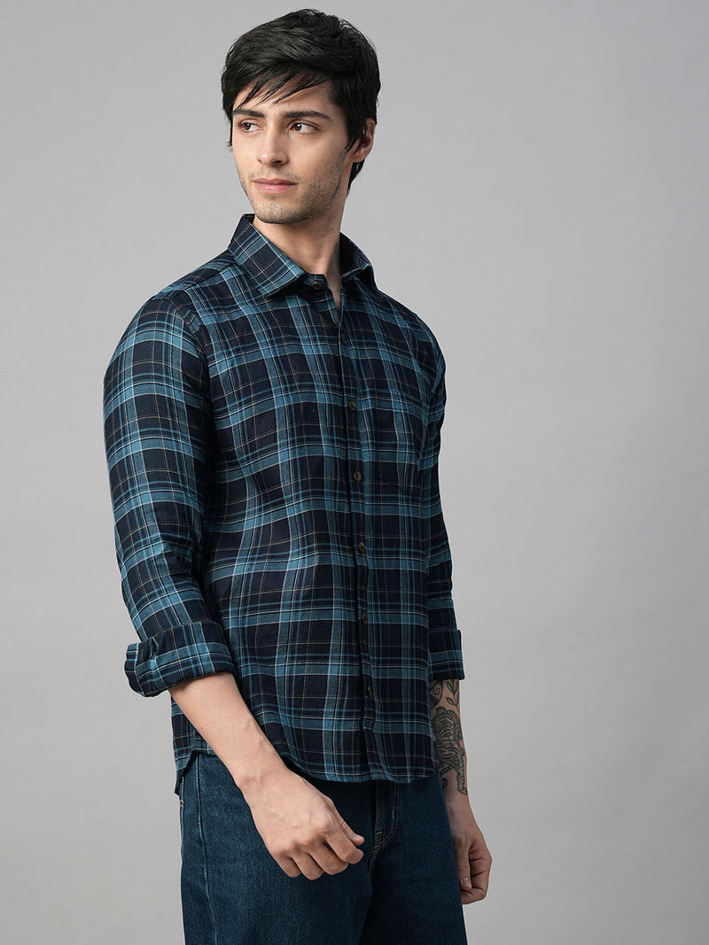 Jackim Cotton Checked Shirt for Men 3