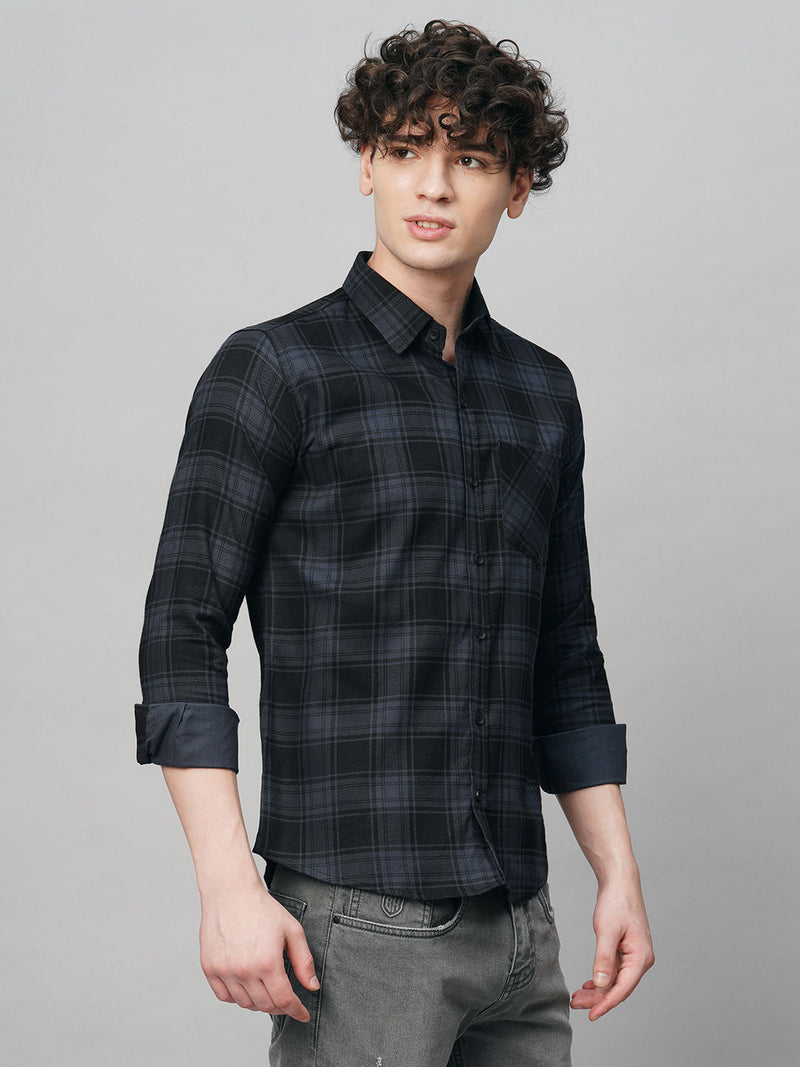 Intrepid Cotton Checked Shirt for Men 4