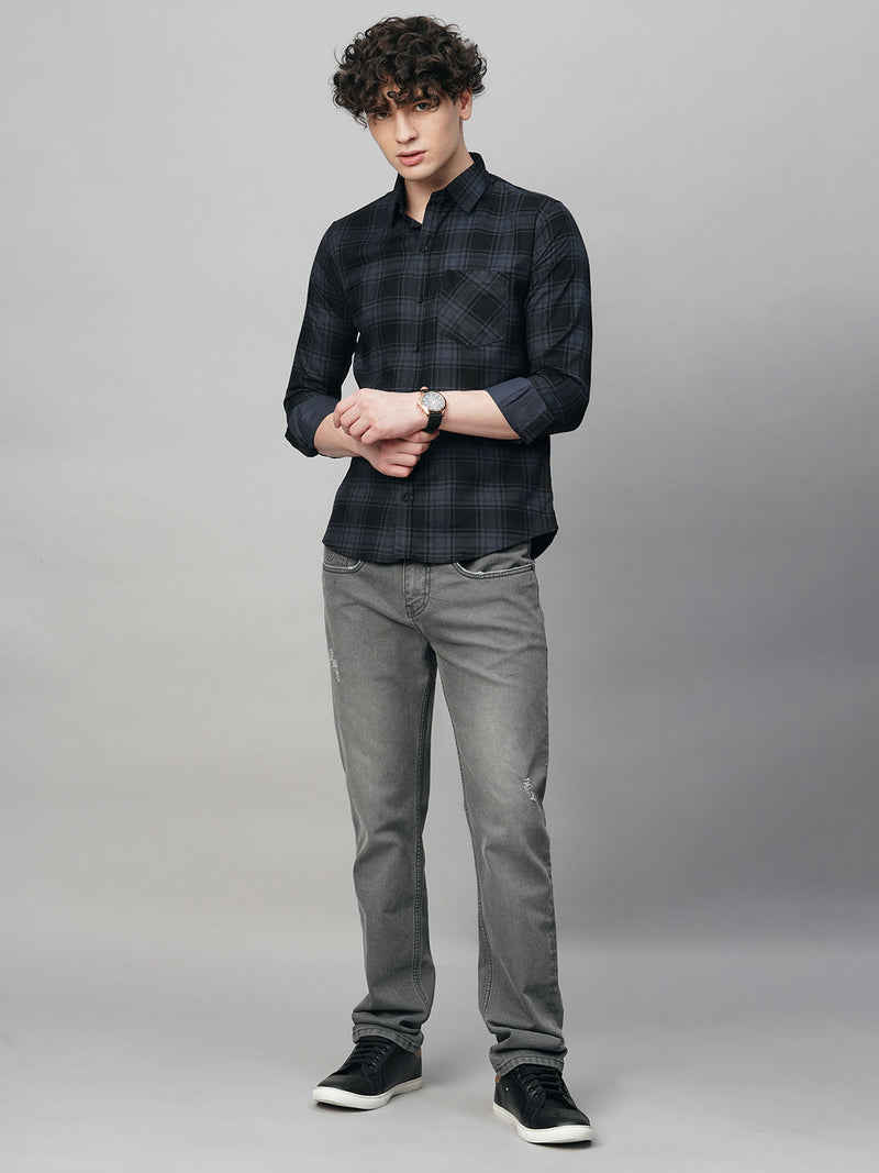 Intrepid Cotton Checked Shirt for Men 3