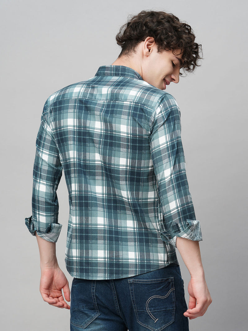 Versatile Checked Cotton Shirt for Men - TB_461 5