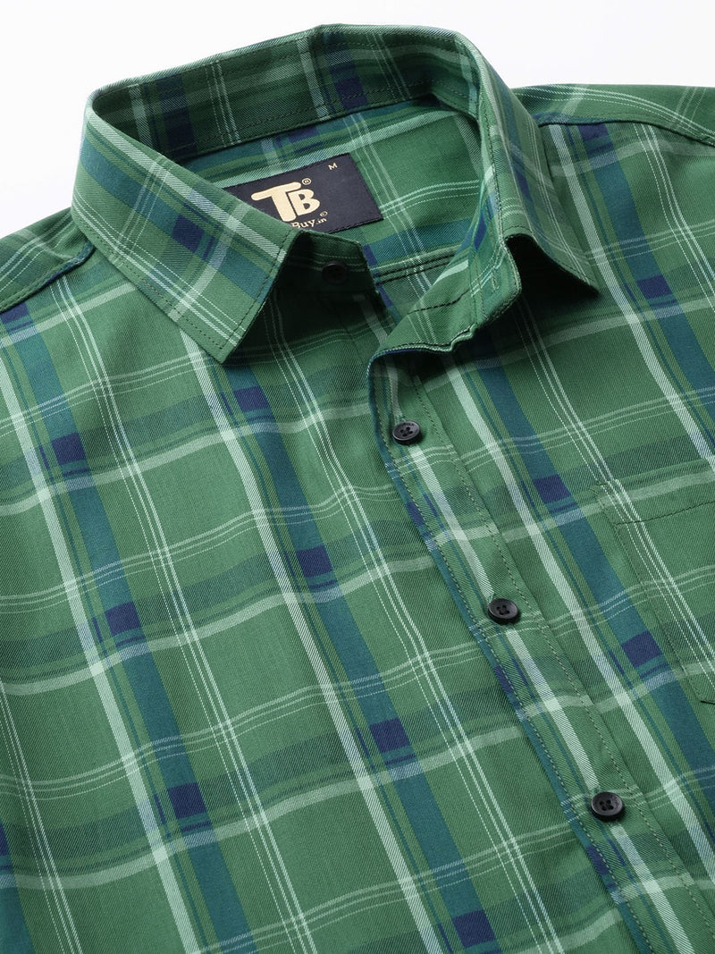 Alpha Checked Men's Shirt 7