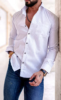 VOZIA Kate Striped Men's Shirt