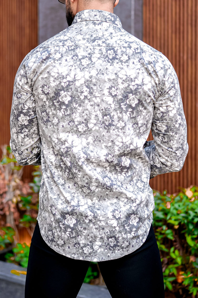 VOZIA Spire Floral Printed Shirt for Men 8