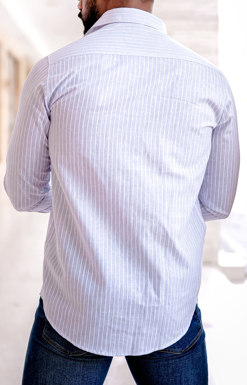 VOZIA Kate Striped Men's Shirt 7