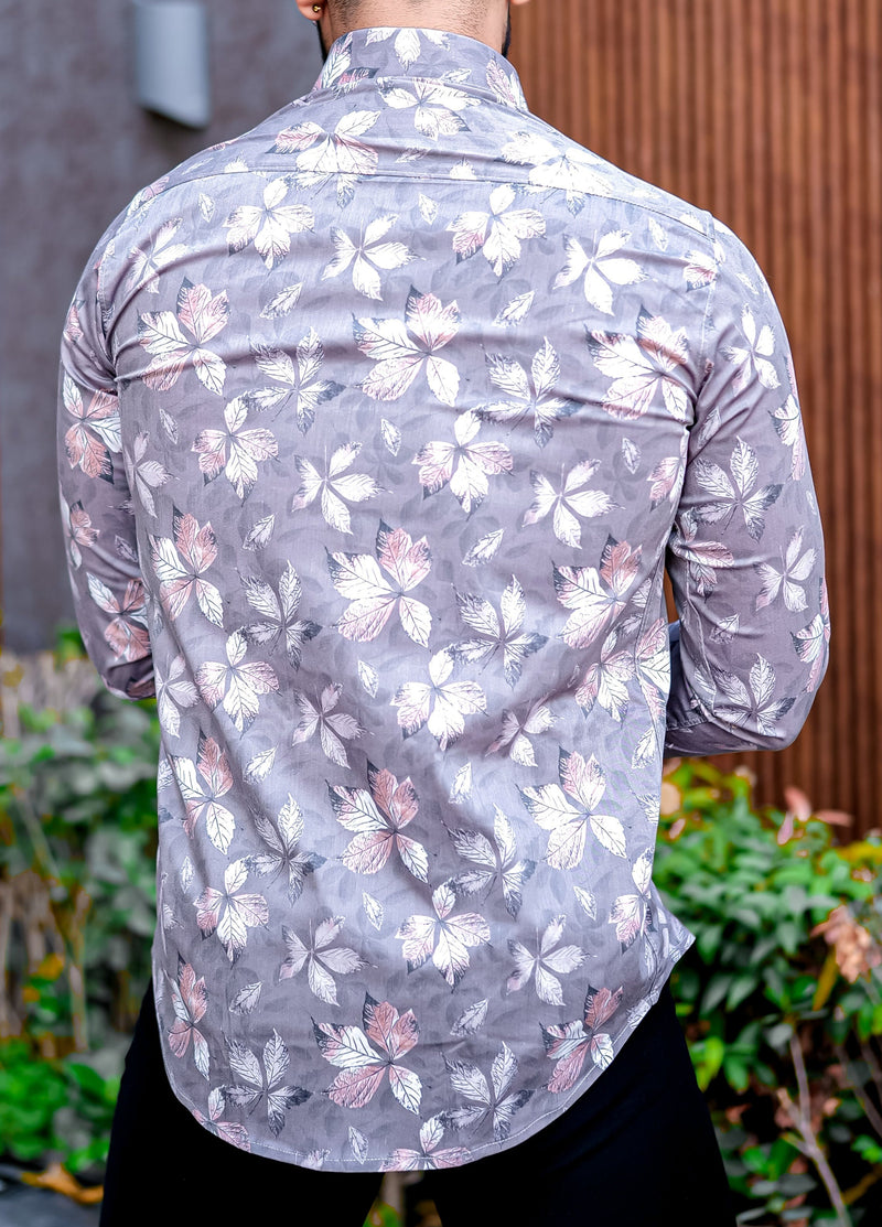 VOZIA Couk Floral Printed Shirt for Men 6