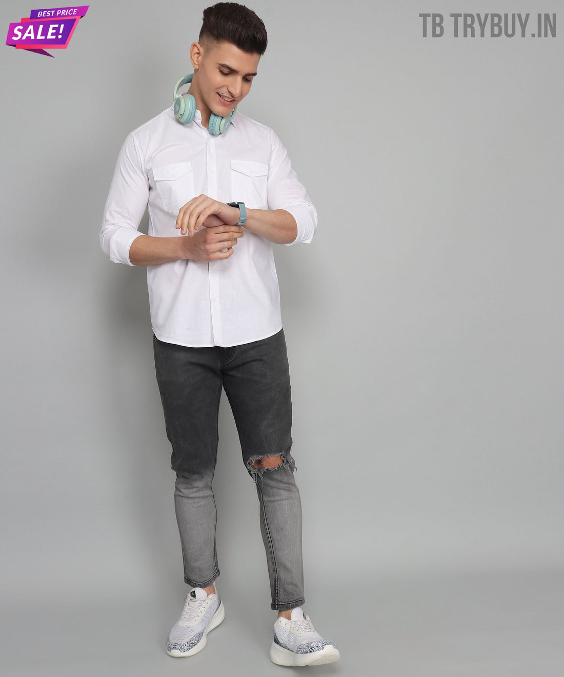 
weisse Herrenhemden: TryBuy Stil-Ratgeber Bild von TryBuy
