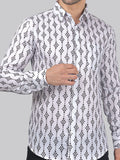 Calliope Cotton Blend Printed Shirt for Men