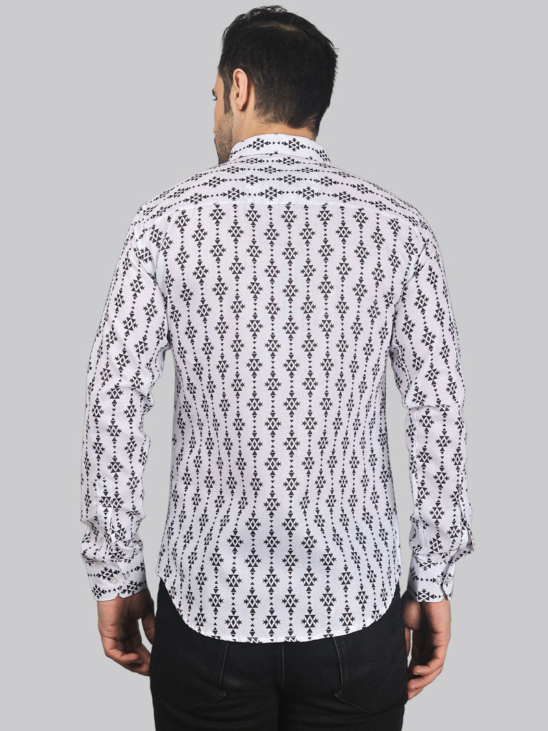 Calliope Cotton Blend Printed Shirt for Men 6